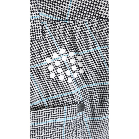 Puma SportLifestyle Golf‎ Pants Mens 36x30 Plaid Checkered Gray Blue Casual - Picture 8 of 11